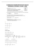 Modelos de exámenes parciales de análisis matemático I / cálculo diferencial e integral I