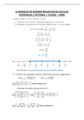 Modelos de exámenes parciales de análisis matemático I / cálculo diferencial e integral I