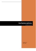 Verbeteradvies PLP gevorderd (uitmuntend + feedback)