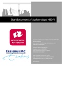 Startdocument HBO-V afstudeerstage