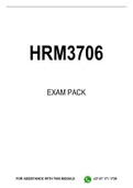 HRM3706 EXAM PACK 2023