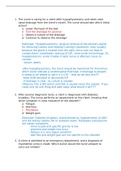 MED SURG 120 (ENDOCRINE) STUDY GUIDE LATEST 2022 