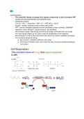 IB HL Biology 2.8-2.9 and 8.2-8.3 Notes