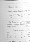 Lecture notes 22 - 26 for Introductory Statistics, MATH 203 at McGill 