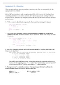 Assignment 3 – Recursion Solutions | Johns Hopkins University CS 605.202