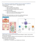 Summary Integrated Biomedical Sciences HC 7 - 12