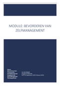 Module: Bevorderen van zelfmanagement (Behaald met een 8.5!)