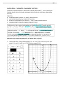 9.2 LN Exponential Functions