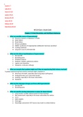 NR 324 Exam 1 Study Guide/NR 324 Exam 1 Study Guide Chamberlain College of Nursing