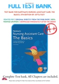 Hartmans Nursing Assistant Care The Basics 5th Edition Fuzy Test Bank