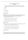 Evolve Fundamentals Assignment Exam ANSWERS