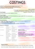 AAT Level 3 AQ2016 Management Accounting: Costings Summary for Advanced Synoptic