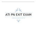   ATI PN EXIT EXAM Actual Q&A Compilation for 2023