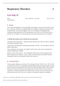 NUR 3463 / NUR3463 CAP Case Study Respiratory Disorders GRADED A+