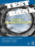 Introducing Public Administration 10th Edition by Jay  Shafritz, Russell; Christopher  Borick; Albert  Hyde.  | All Chapters 1-14  TEST BANK 