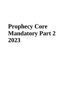 Prophecy Core Mandatory Part 2 2023