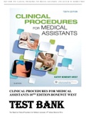 TEST_BANK_CLINICAL_PROCEDURES_FOR_MEDICAL_ASSISTANTS_10TH_ED_BONEWIT_WEST