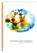 Samenvatting  Biochemie Van De Huisdieren I