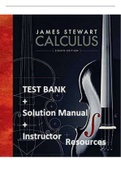  Calculus Early Transcendentals 8th Edition by Stewart –INSTRUCTOR'S SOLUTIONS MANUAL