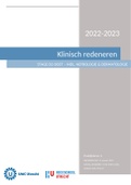 Praktijkleren 4 - Klinisch redeneren (eindcijfer 8,5!)