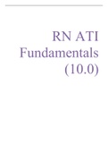 RN ATI Fundamentals (10.0)