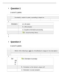 COUN 6753 week 4 quiz With Correct Answers, Already Graded A