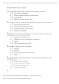  RNSG 1261 Pre&PostSim Quiz MEDSURG Scen5 latest Fall 2022/2023