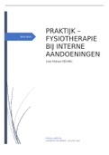 Samenvatting Physiotherapy In Internal Diseases Praktijk