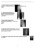 NBCE part 3, diagnostic imaging w/pics QUESTIONS WITH COMPLETE SOLUTIONS