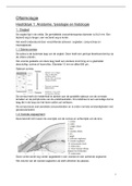 Samenvatting zintuigen 1: Oftalmologie en dermatologie