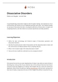 Dissociative disorder 