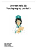 Leereenheid 25 Verdieping op profiel 3