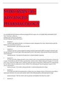 NURS-6521N-30-Advanced Pharmacology