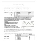 Samenvatting Hoofdstuk 8 en 9: Trillingen en Golven Natuurkunde Pulsar 5VWO