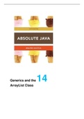 Generics and the ArrayList Class in java