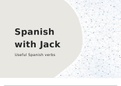 Useful verbs in Spanish