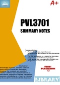 PVL3701 BUNDLE 2024