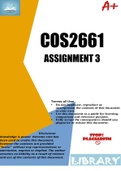 COS2661 Assignment 3 Summary 2023