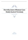 Dorothy Jones i Human Case Study Comprehensive case 