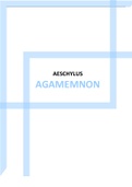Class notes Aeschylus II Agamemnon 50 pages ISBN:9780226311470