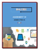 BNU1501 ASSIGNMENT 02 SEMESTER 1 2023