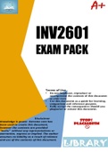 INV2601 EXAM PACK 2023