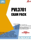 PVL3701 EXAM PACK 2024