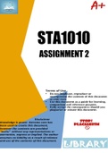 STA1010 ASSIGNMENT 2 2023