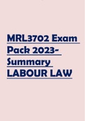 MRL 3702 EXAM PACKAGE 2023 COMPLETE WITH NOTES AND THE EXAM PACK ALL UPDATED 2023