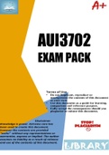 AUI3702 EXAM PACK 2023