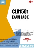 CLA1501 EXAM PACK 2023