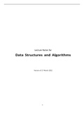 Data Structures and Algorithms