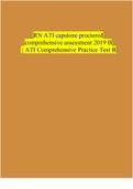 Stuvia-1607716-rn-ati-capstone-proctored-comprehensive-assessment-2019-b-ati- Questions Verified With 100% Correct Answers