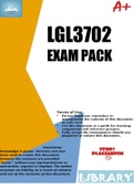 LGL3702 EXAM PACK 2025